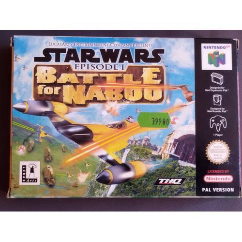 Star Wars Episode I Battle For Naboo Nintendo 64 