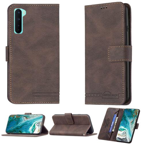 Coque Pour Oneplus Nord Coque Compatible Avec Oneplus Nord Coque Etui Housse Case Cover Bf09 Brown