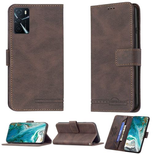 Coque Pour Oppo A16 Coque Compatible Avec Oppo A16 Coque Etui Housse Case Cover Bf09 Brown