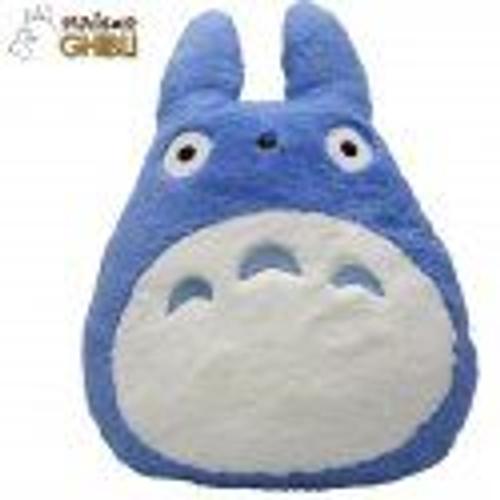 Mon Voisin Totoro - Totoro Bleu - Coussin Nakayoshi 42 X 32 X 11cm