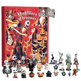 Les poupées d'Halloween contiennent 24 cadeaux, un calendrier de l'avent d'horreur  d'Halloween, un calendrier de compte à rebours d'Halloween et un jouet (A)