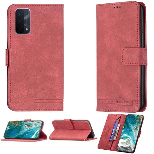 Coque Pour Oppo A54 5g Coque Compatible Avec Oppo A54 5g Coque Etui Housse Case Cover Bf09 Red