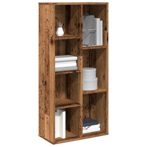 Vidaxl Bibliothèque Vieux Bois 50x25x104 Cm