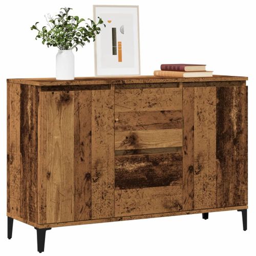 Vidaxl Buffet Vieux Bois 102x35x70 Cm Bois D'ingénierie