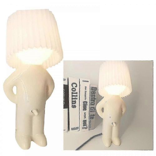 Easter Naughty Boy Mr.P A Little Shy Man Creative Lamp Small Night Light Desk Lights Home Decoration