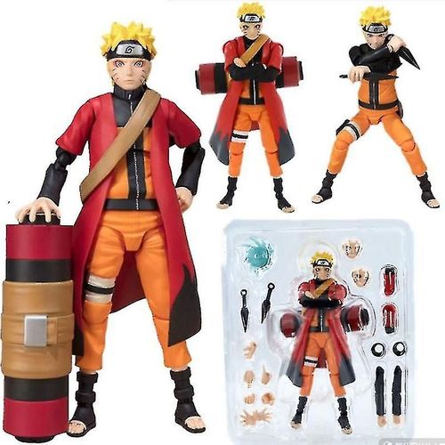 Anime Uzumaki Naruto Action Figure Changement De Visage Figurine Articulations Mobiles Cool Toy