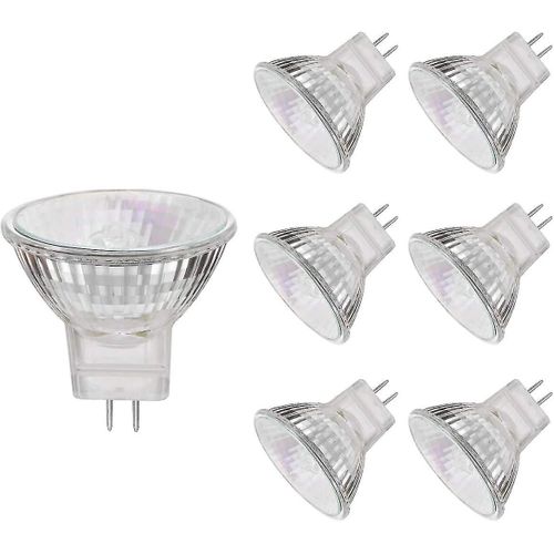 Mr11 Halogen Light Bulbs, 20w 12v Mr11 Gu4 Halogen Spot Bulbs Lamp, Warm White,Pack Of 6
