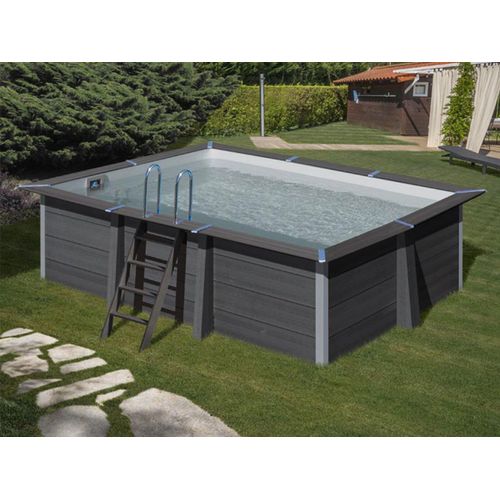 Piscine composite Avant-Garde rectangulaire 4,66 x 3,26 x 1,24 m - Gré