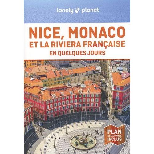 Nice, Monaco Et La Riviera Française En Quelques Jours - (1 Plan Détachable)