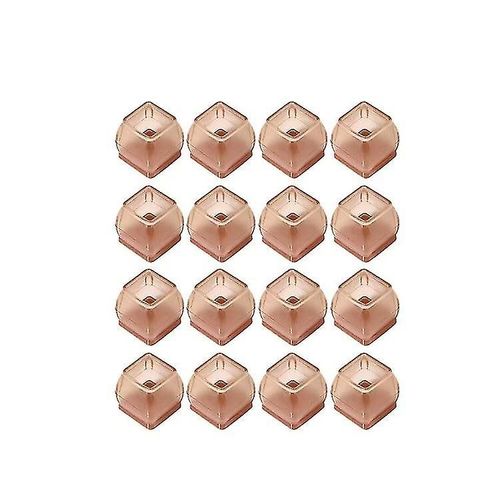Bz-16pcs Universal Non-Slip Silicone Chair Cap Table Foot Pad Wear-Resistant Stool Cushion Furniture Cover Anti Scratches Floor