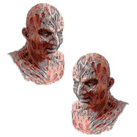 Freddy Krueger Masque En Latex Carnaval Halloween Réaliste Adult Party Scary Cosplay Prop Jnnjv