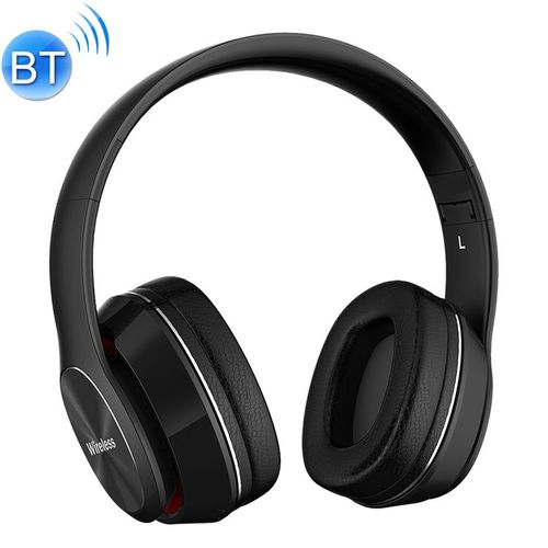 Casque Audio Sans Fil Bluetooth MP3 Batterie Longue Durée FM Micro SD + SD 4Go Noir YONIS