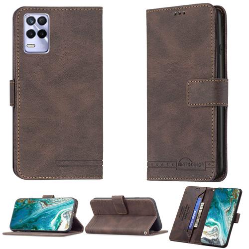 Coque Pour Realme 8i Coque Compatible Avec Realme 8i Coque Etui Housse Case Cover Bf09 Brown