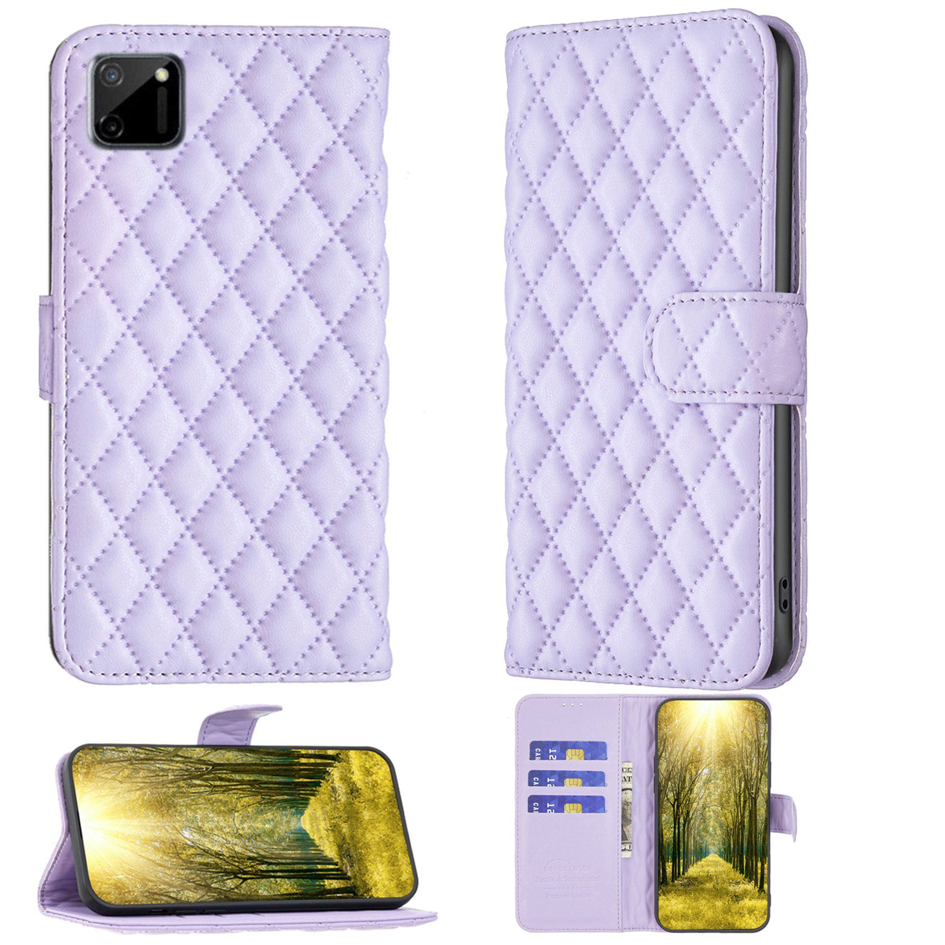 Coque Pour Realme C11 Coque Compatible Avec Realme C11 Coque Etui Housse Case Cover Purple