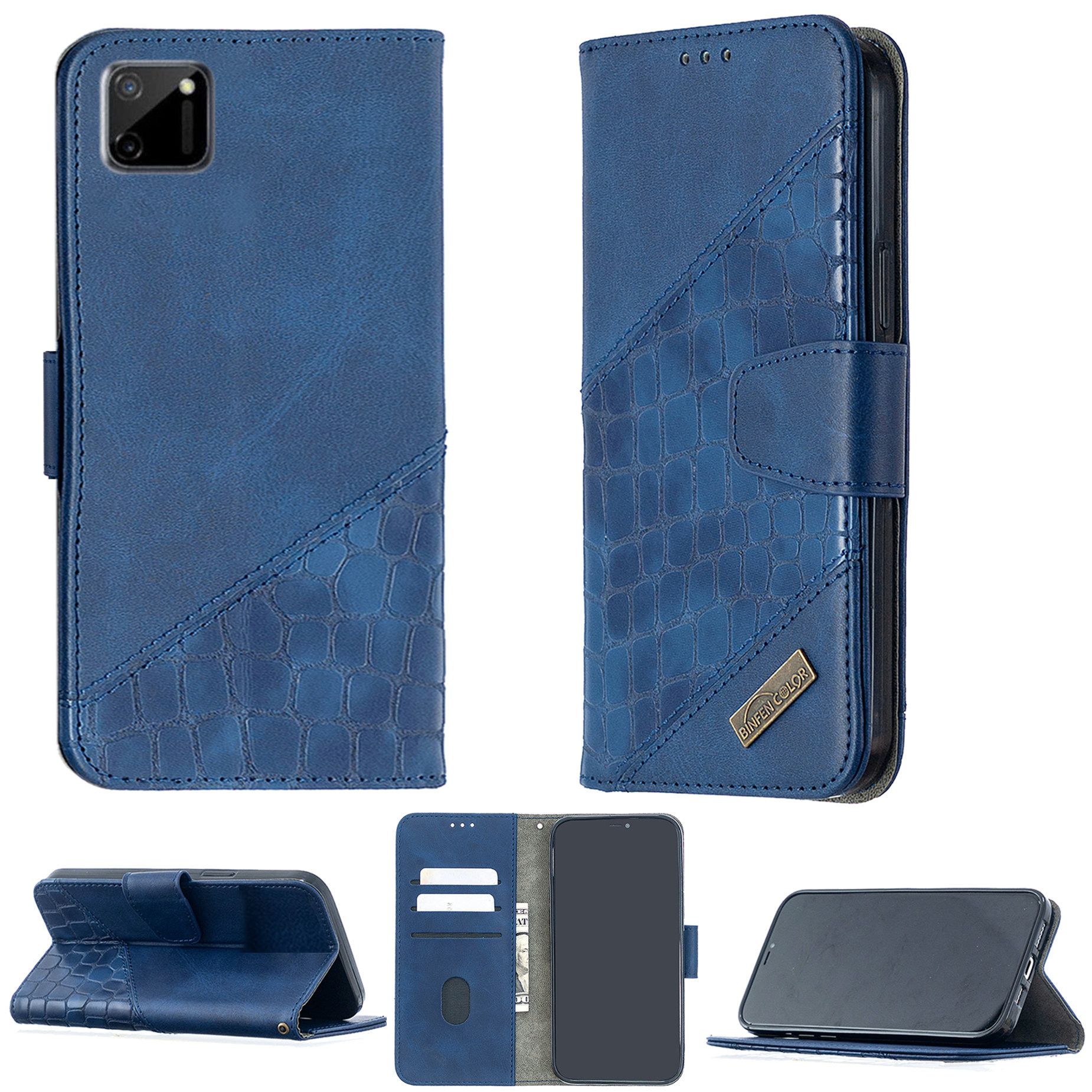 Coque Pour Realme C11 2021 Coque Compatible Avec Realme C11 2021 Coque Etui Housse Case Cover Bf04 Blue