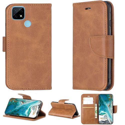 Coque Pour Realme C21 Coque Compatible Avec Realme C21 Coque Etui Housse Case Cover Yzw Brown