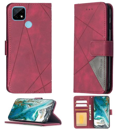 Coque Pour Realme C21y Coque Compatible Avec Realme C21y Coque Etui Housse Case Cover Bf-05 Red