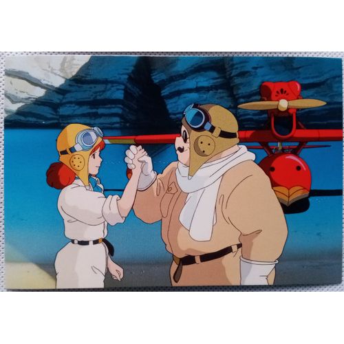 Carte Postale Porco Rosso Hayao Miyazaki