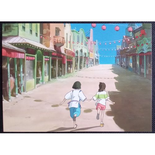 Carte Postale Le Voyage De Chihiro Spirited Away Hayao Miyazaki Studio Ghibli