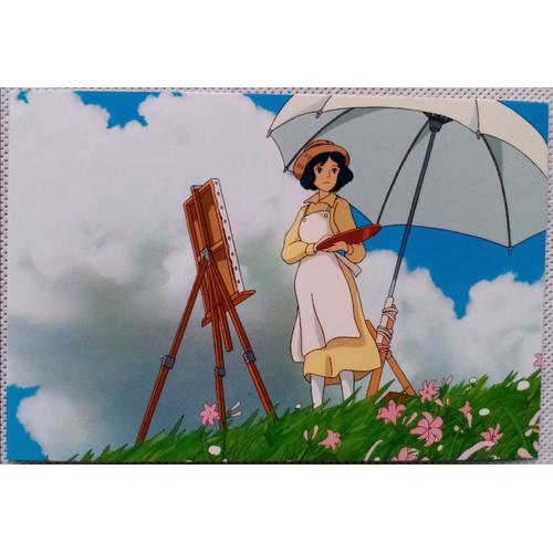 Carte Postale Le Vent Se Lève Hayao Miyazaki Studio Ghibli