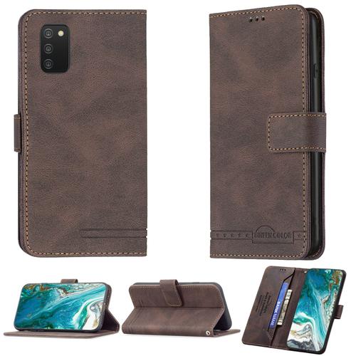 Coque Pour Samsung Galaxy A03s Coque Compatible Avec Samsung Galaxy A03s Coque Etui Housse Case Cover Bf09 Brown