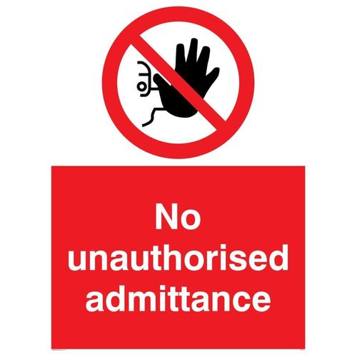 Aucune Admission Non Autorisée-Générique