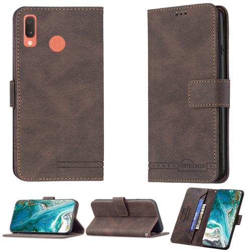 Coque Pour Samsung Galaxy A20e Coque Compatible Avec Samsung Galaxy A20e Coque Etui Housse Case Cover Bf09 Brown