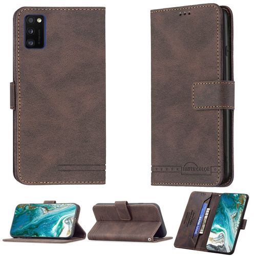 Coque Pour Samsung Galaxy A41 Coque Compatible Avec Samsung Galaxy A41 Coque Etui Housse Case Cover Bf09 Brown