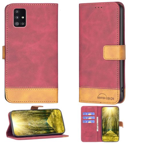 Coque Pour Samsung Galaxy A51 4g Coque Compatible Avec Samsung Galaxy A51 4g Coque Etui Housse Case Cover Bf11 Red