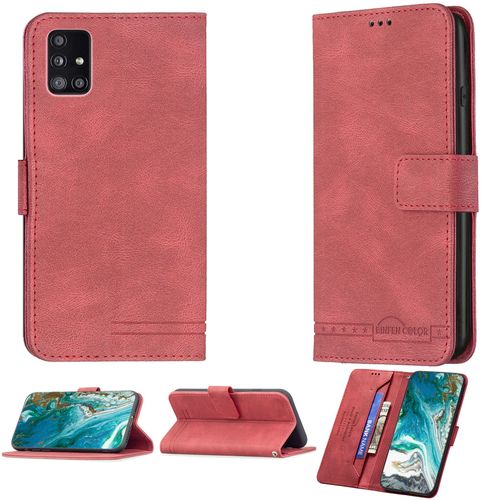 Coque Pour Samsung Galaxy A51 4g Coque Compatible Avec Samsung Galaxy A51 4g Coque Etui Housse Case Cover Bf09 Red
