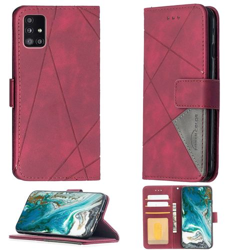 Coque Pour Samsung Galaxy A51 4g Coque Compatible Avec Samsung Galaxy A51 4g Coque Etui Housse Case Cover Bf-05 Red