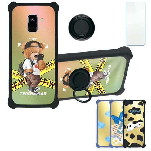 Coque Pour Samsung Galaxy A8 2018 Coque Compatible Avec Samsung Galaxy A8 2018 Coque Etui Housse Case Cover Djh-Pzx