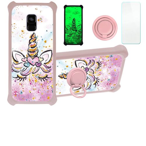 Coque Pour Samsung Galaxy A8 2018 Coque Compatible Avec Samsung Galaxy A8 2018 Coque Etui Housse Case Cover Jsf-Jjs