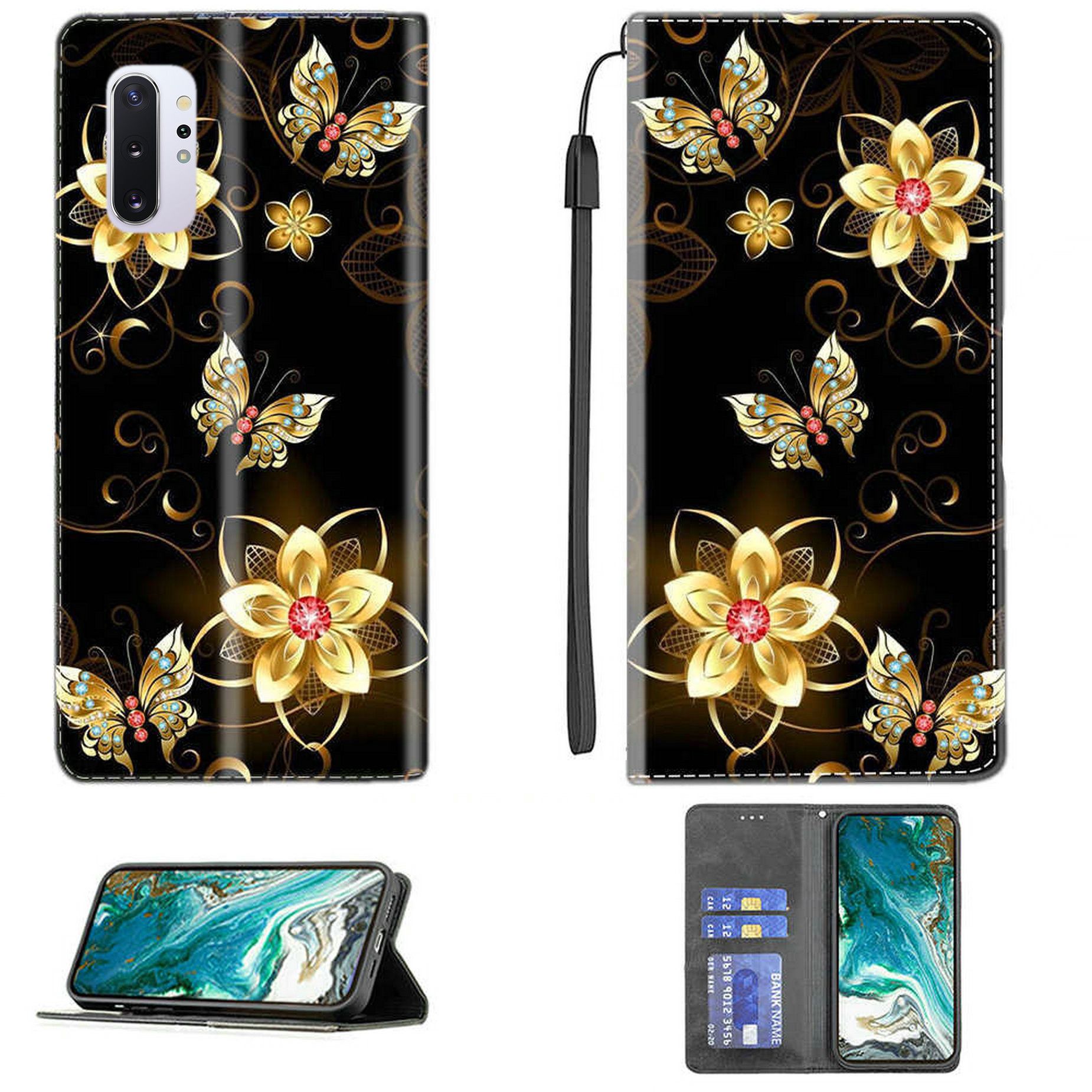 Coque Pour Samsung Galaxy Note10+ Plus 5g Coque Compatible A...