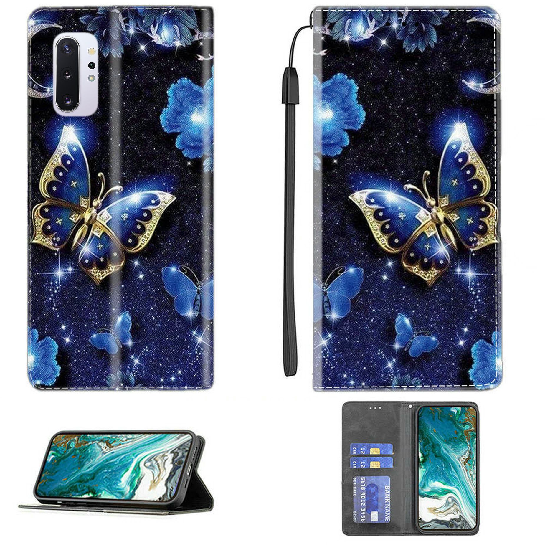 Coque Pour Samsung Galaxy Note10+ Plus 5g Coque Compatible Avec Samsung Galaxy Note10+ Plus 5g Coque Etui Housse Case Cover Cpt16