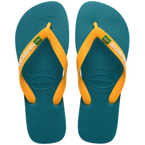 Tong Enfant Enfiler Havaianas Brasil Logo