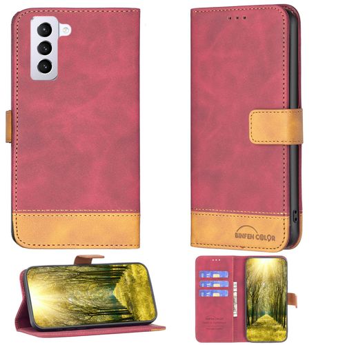 Coque Pour Samsung Galaxy S21 5g Coque Compatible Avec Samsung Galaxy S21 5g Coque Etui Housse Case Cover Bf11 Red