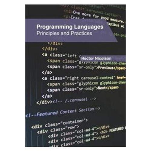 Programming Languages: Principles And Practices
