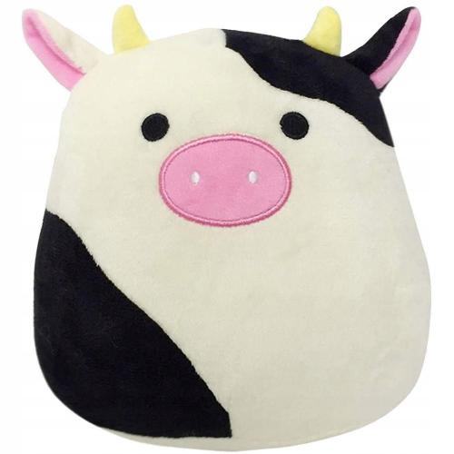 Oreiller Peluche Vache 30x25cm