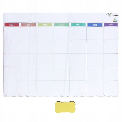 Plan Mensuel D'autocollants Pour Tableau Noir