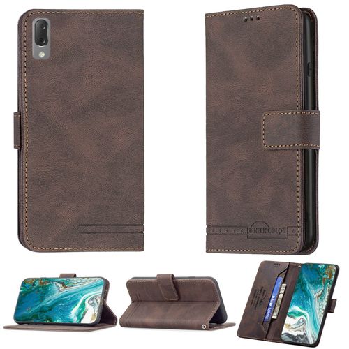 Coque Pour Sony Xperia L3 Coque Compatible Avec Sony Xperia L3 Coque Etui Housse Case Cover Bf09 Brown