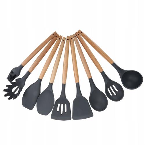 Batterie De Cuisine En Silicone 9 Pieces