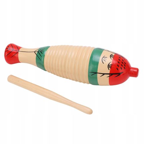 Instrument De Baguettes De Tambour De Poisson En Bois