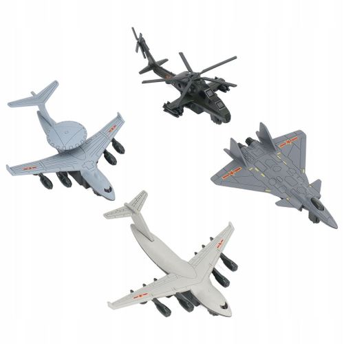 4pcs Pull Back Avion Jouet Enfants Garçons