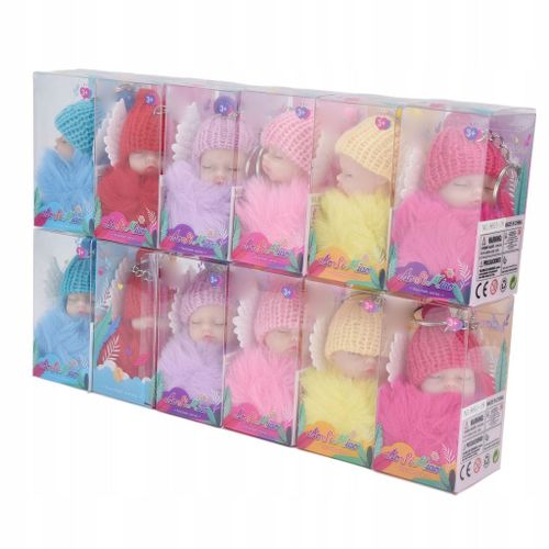 Poupée bébé endormie porte-clés Fashion Girl Doll