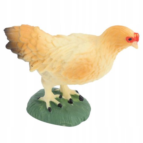 Figurine De Poule De Modele D'animal De Volaille De Simulation De Ferme