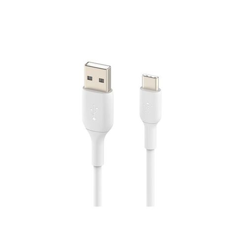 Belkin BOOST CHARGE - Câble USB - 24 pin USB-C (M) pour USB (M) - USB 2.0 - 1 m - blanc (pack de 2)