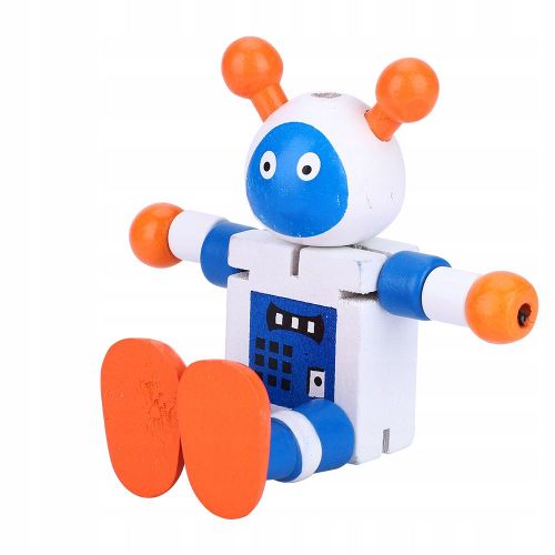 Jouets Robots En Bois Mignons De Personnalité