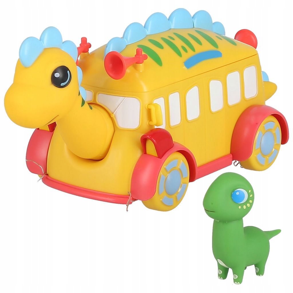 Jouets De Bus De Dinosaure Cartoon Light Early Education