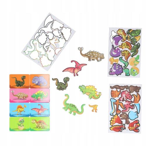 Puzzle Assemblage D'images De Dinosaures Jouet Éducatif